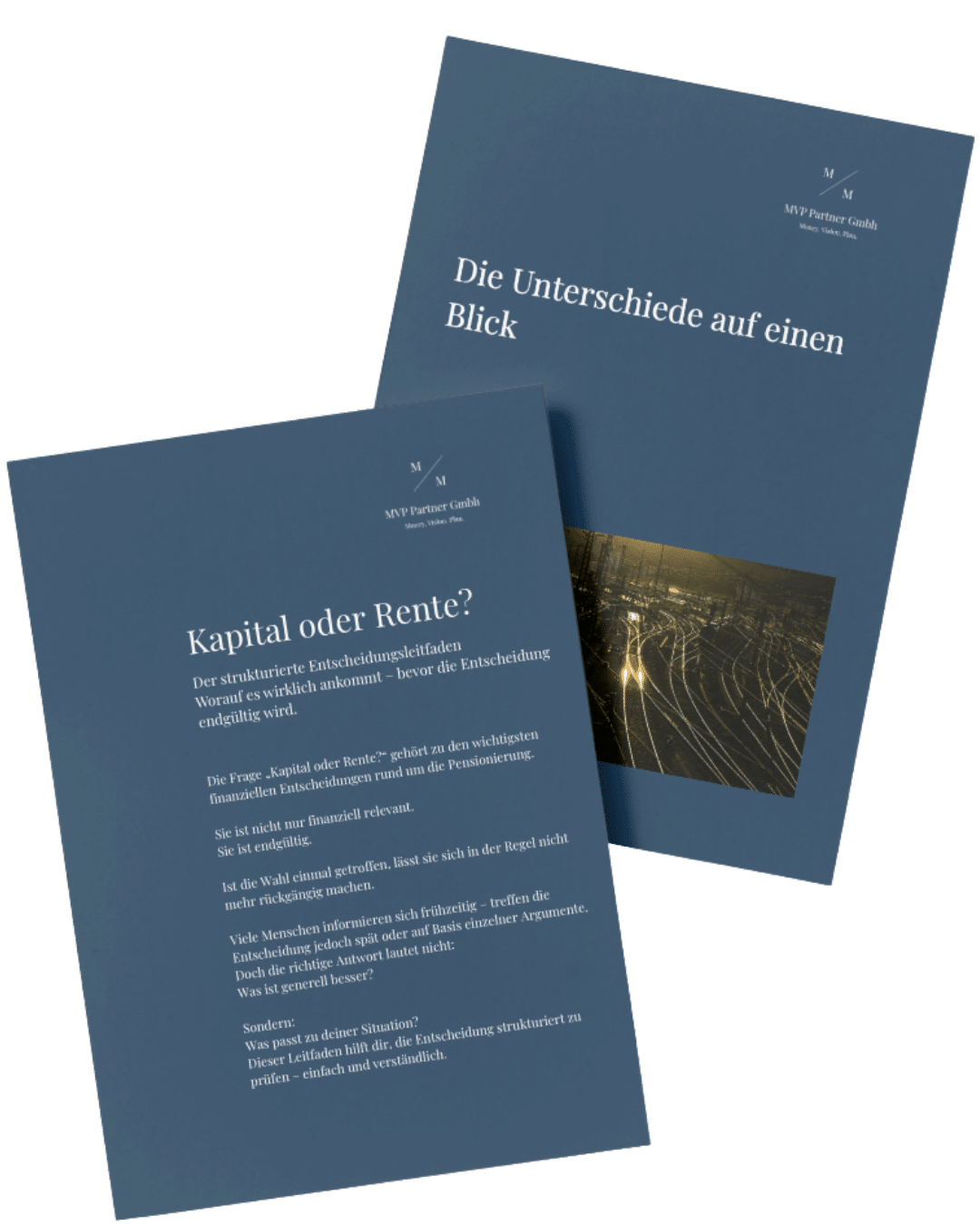 Leitfaden Kapital oder Rente, PDF-Cover